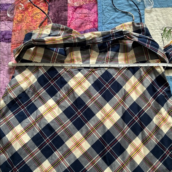 J Crew plaid cotton top - Picture 7 of 11
